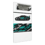 Auto Mini-Zwischenablage Mini Klemmbrett (Schrägansicht)