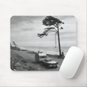 Auto mit Anhänger Mousepad (Mit Mouse)