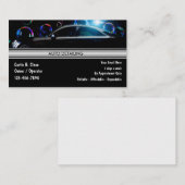 Auto mit den neuesten Visitenkarten Visitenkarte (Vorne/Hinten)