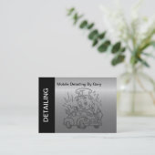 Auto mit detaillierten Visitenkarten Visitenkarte (Stehend Vorderseite)