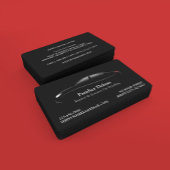 Auto mit Geschäftskarte Visitenkarte