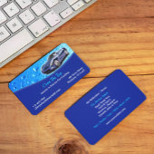 Auto mit Geschäftskarte Visitenkarte