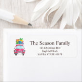 Auto mit Weihnachtsgeschenken (Insitu)