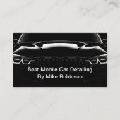 Auto-Mobildetailing Visitenkarte (Vorderseite)