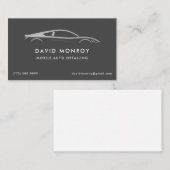 Auto Mobile Detection Business Card Visitenkarte (Vorne/Hinten)