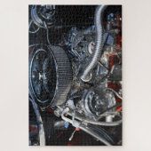 Auto Motor 10 Rätsel Puzzle (Vertikal)