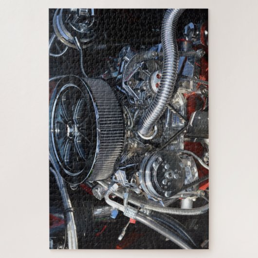 Auto Motor 10 Rätsel Puzzle (Vertikal)