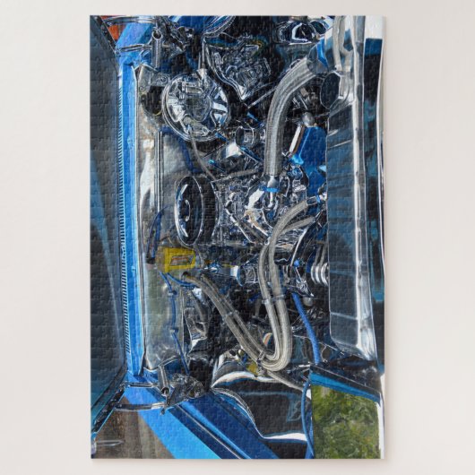 Auto-Motor-5-Puzzle Puzzle (Vertikal)