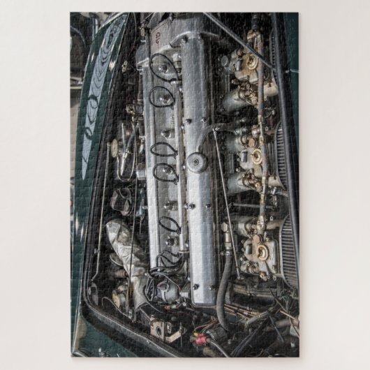 Auto-Motor 6 Rätsel Puzzle (Vertikal)