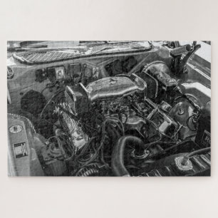 Auto-Motor-9-Puzzle Puzzle