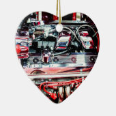 Auto-Motor Keramikornament (Rechts)