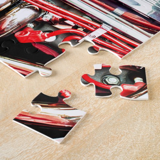 Auto-Motor Puzzle (Seite)