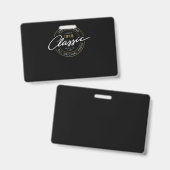 Auto-Motorrad-Geschenk Ausweis (Vorder- & Rückseite)