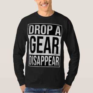 Auto Motorrad Sport Bike Drop Ein Getriebe verschw T-Shirt