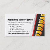 Auto-Motorservice - Tracks Visitenkarte (Vorderseite)