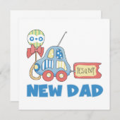 Auto Neu Papa Es ist ein Junge Geschenke Ankündigung (Vorne/Hinten)