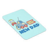 Auto Neu Papa Es ist ein Junge Geschenke Magnet (Rechte Seite)