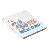 Auto Neu Papa Es ist ein Junge Geschenke Notizblock (angewinkelt)