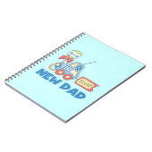 Auto Neu Papa Es ist ein Junge Geschenke Notizblock (Linke Seite)