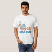 Auto-neuer Vater ist es ein Jungen-T - Shirts und (Vorne ganz)