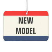 Auto New Model Promo Signage individuell anpassbar Autolufterfrischer (Rückseite)