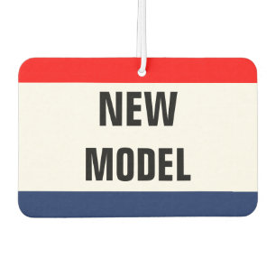 Auto New Model Promo Signage individuell anpassbar Autolufterfrischer