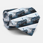 Auto-niedriger Reiter Vintages Oldschool Krawatte (Gerollt)