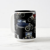 Auto Nostalgia Classic Cars Kaffee Tasse (Vorderseite Links)