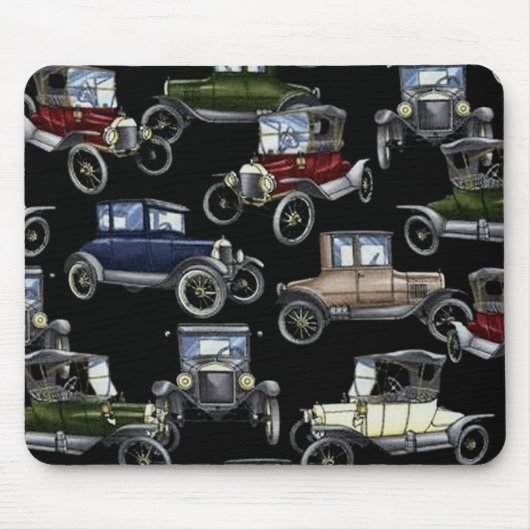 Auto-Nostalgie-Mauspad Mousepad (Vorne)