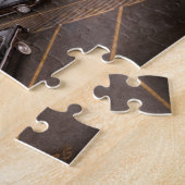 Auto - Oldtimerausstellung Puzzle (Seite)