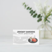 Auto Paint Specialist | Auto Garage Visitenkarte (Stehend Vorderseite)