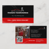 Auto Paint Workshop | Beruflich Visitenkarte (Vorne/Hinten)