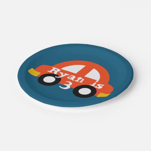 Auto-Pappteller Pappteller (Schrägansicht)