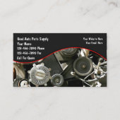 Auto Parts Salvage Business Cards Visitenkarte (Vorderseite)