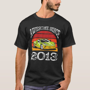 Auto Phantastisch seit 2013 9. Geburtstag 9 Jahre T-Shirt