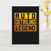 Auto Polisher und Auto Detection Legend Karte (Gelbe Blume)