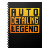 Auto Polisher und Auto Detection Legend Notizblock (Vorderseite)