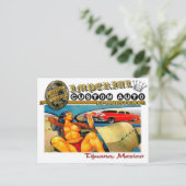 Auto-Polster Postkarte (Stehend Vorderseite)