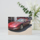 Auto Postkarte (Stehend Vorderseite)