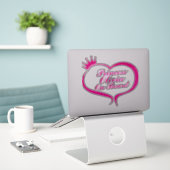 Auto "Princess on board" Aufkleber (Laptop auf Schreibtisch)