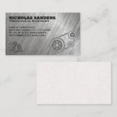 Auto | Pulleys und Schraubenschlüssel | Kfz-Repara Visitenkarte (Vorne/Hinten)