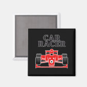 Auto-Racer Magnet (Vorderseite/Rückseite)