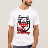Auto Racing 4. Geburtstag Tshirts und Geschenke (Vorderseite)