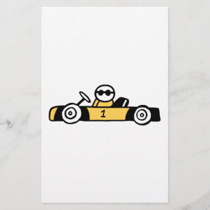 Auto Racing, Autofahren Briefpapier