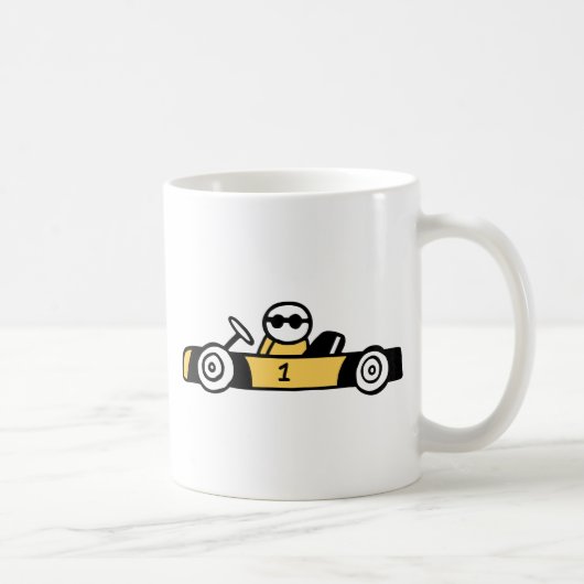 Auto Racing, Autofahren Kaffeetasse (Rechts)