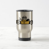 Auto Racing, Autofahren Reisebecher (Mittel)