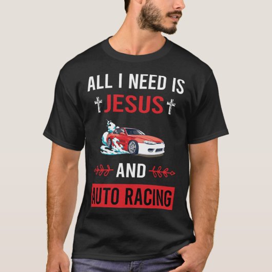Auto Racing Automotive Auto Motorsport T-Shirt (Vorderseite)