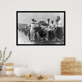Auto Racing Champion 1925 Poster (Küche)
