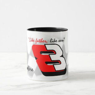 Auto-Racing - Checked Flag Tasse