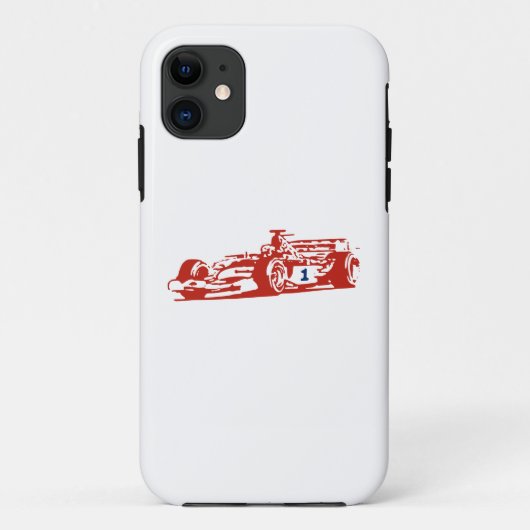 Auto Racing Cool Design Case-Mate iPhone Hülle (Rückseite)